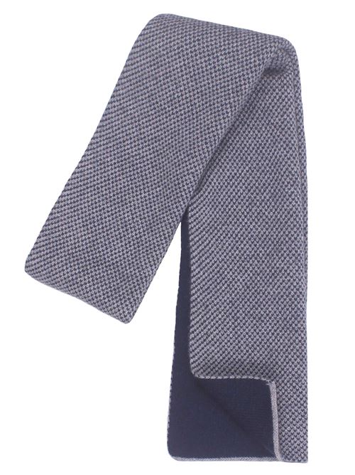sciarpa virgola in maglia di cashmere BOYLE | 155VGRIS1-NOTTURNO
