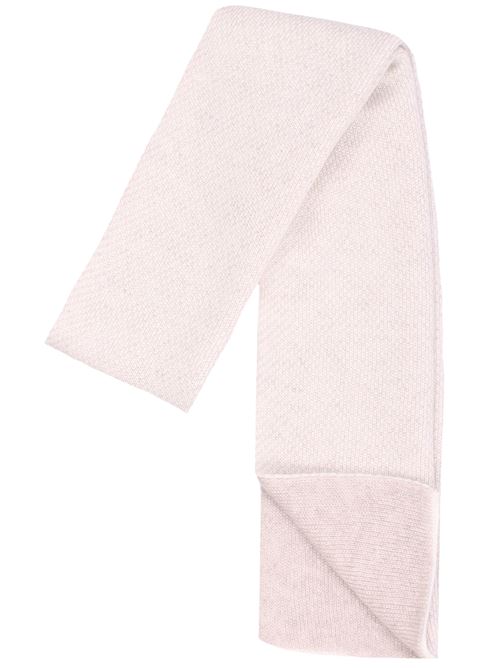 sciarpa virgola in maglia di cashmere BOYLE | 155VPANNA-SILVER