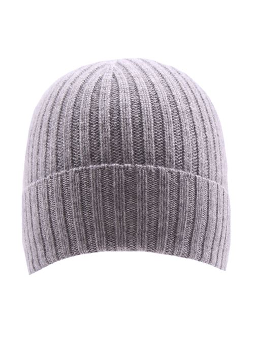 berretto costa 3 in cashmere BOYLE | 168GRIS1
