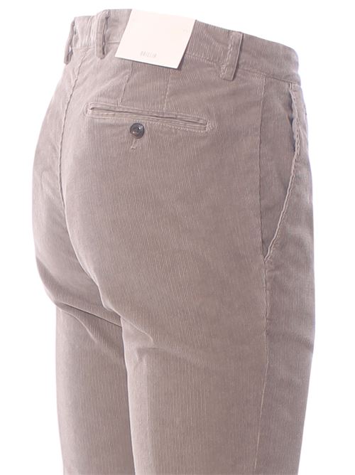 pantalone in vellutino a coste BRIGLIA | BG05-424585543