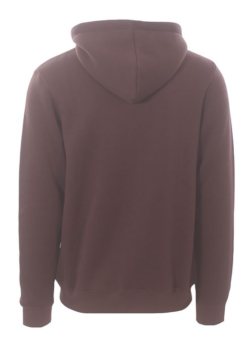 sweatshirt with hood DETWELVE | CU-656CIOCCOLATO