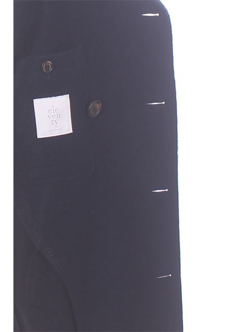 peacot in lana taglio vivo ELEVENTY | L70CAPF08-CAS2400419