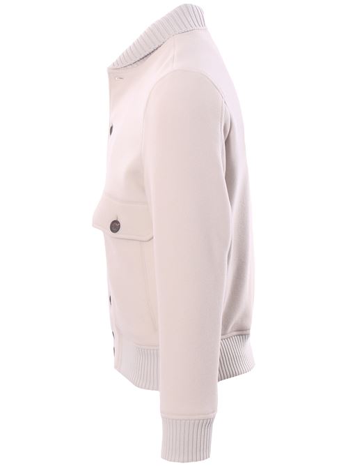 shawl collar bomber jacket ELEVENTY | L75GBTL08-TES0L05102