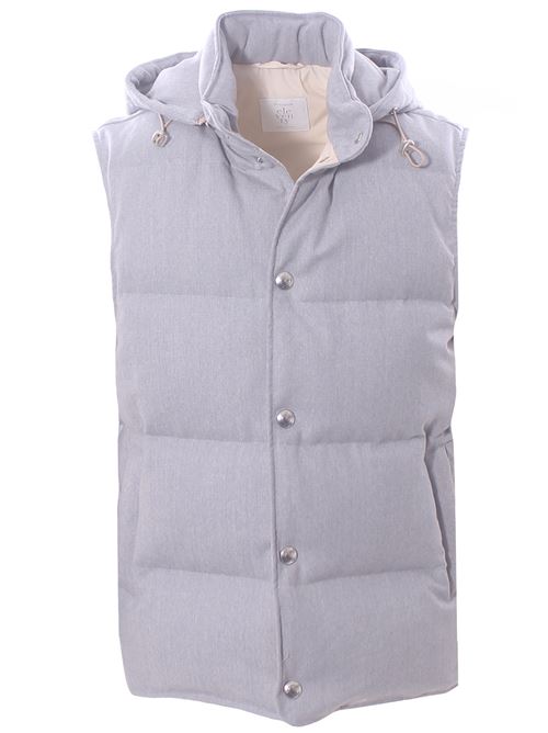piumino smanicato in lana vergine ELEVENTY | L75GILH04-TES0L06508