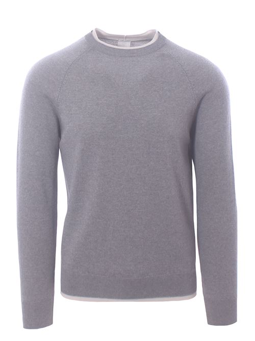 girocollo merinos effetto doppio capo ELEVENTY | L76MAGL79-MAG0L02913-02