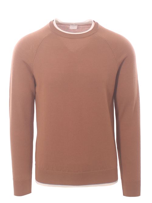 girocollo merinos effetto doppio capo ELEVENTY | L76MAGL79-MAG0L029157-00