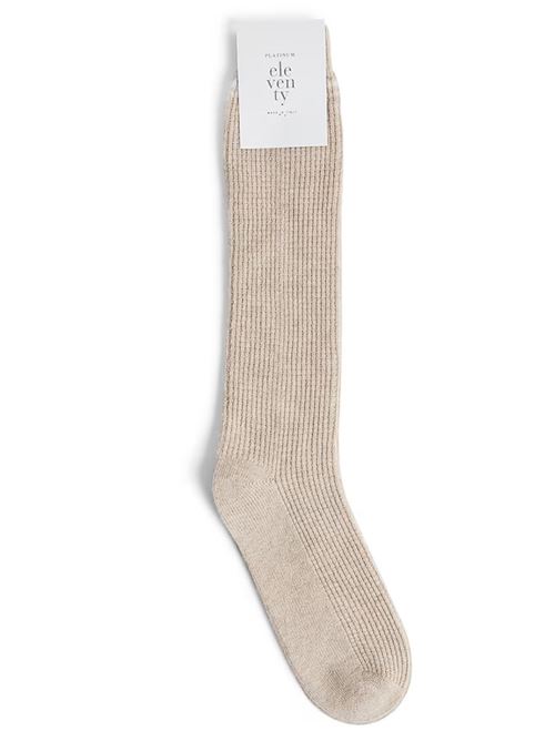 wool and cashmere ribbed socks ELEVENTY | L81ACCL05MAG0L0580201