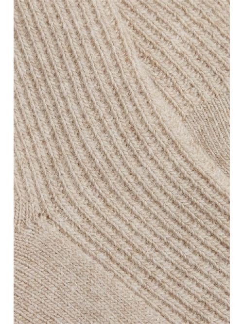 wool and cashmere ribbed socks ELEVENTY | L81ACCL05MAG0L0580201