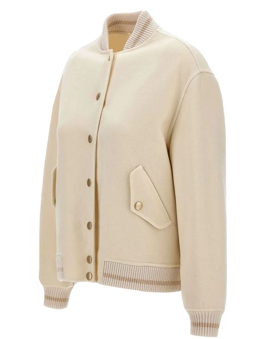 Giubbino bomber college in lana ELEVENTY | L85GBTL02TES0L10601