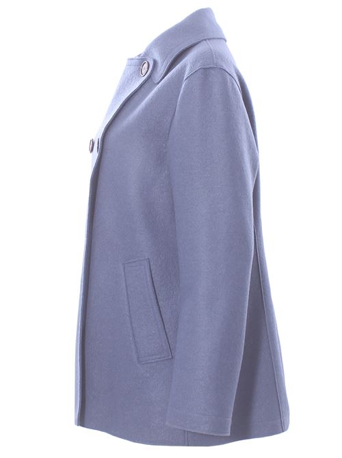 Giaccone doppiopetto in lanacotta EWOOLUZIONE | RUBENSDK51260009E044