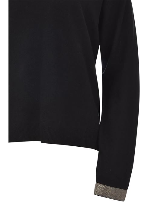 Collo a v in platinum FABIANA FILIPPI | MAD215F091L517825