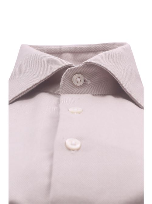camicia spigata in cotone e lyocell GHIRARDELLI | L7106-B43802