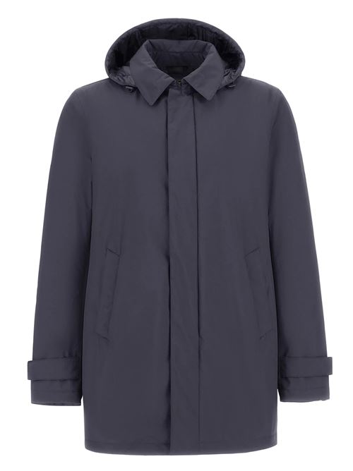 smooth down jacket with hood HERNO | PI001242U128409201