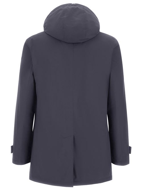 smooth down jacket with hood HERNO | PI001242U128409201