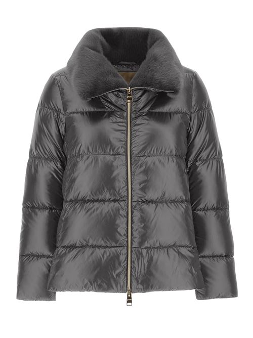 Giubbino in nylon ultralight e lady alternative fur HERNO | PI001923D12017Z9480