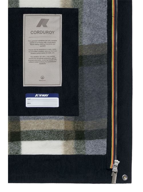 shary corduroy K-WAY | K7136BWB4C