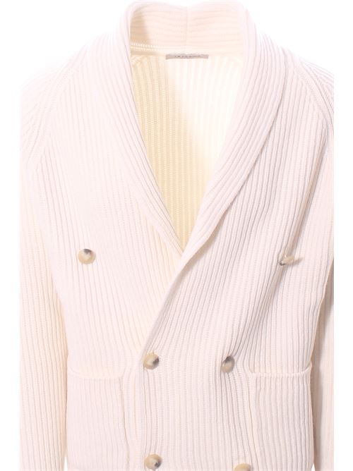supergeelong ribbed cardigan LA FILERIA | 1318325072001
