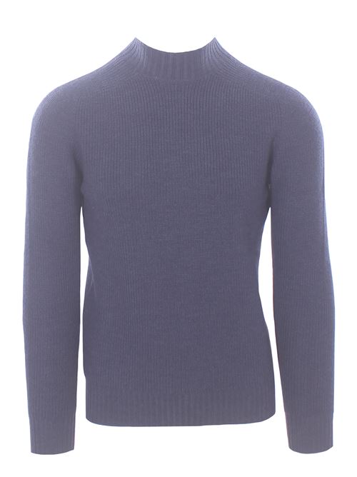 ribbed rain wool mock turtleneck LA FILERIA | 2411824601597