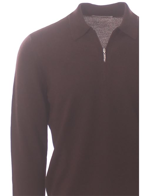 merinos polo with zip LA FILERIA | 5512514290195