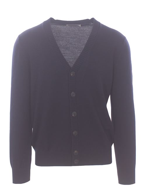 wool cardigan relaxed fit LA FILERIA | 5710414821598