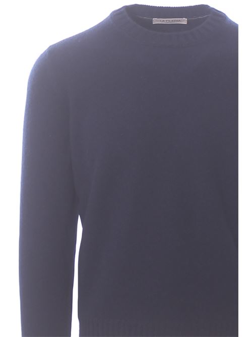 felted cashmere crew neck LA FILERIA | 5710620201598