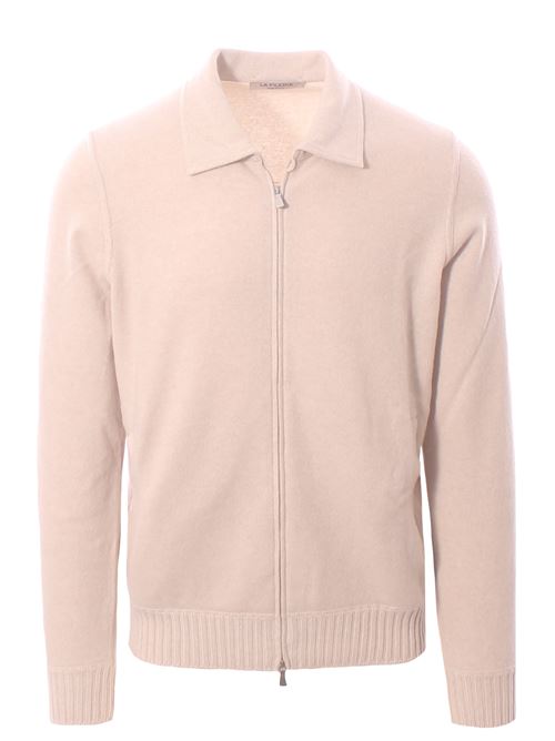 felted cashmere full zip LA FILERIA | 5715120206113