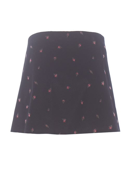 mini printed velvet skirt LAVI | BF6WD052TES0931R2