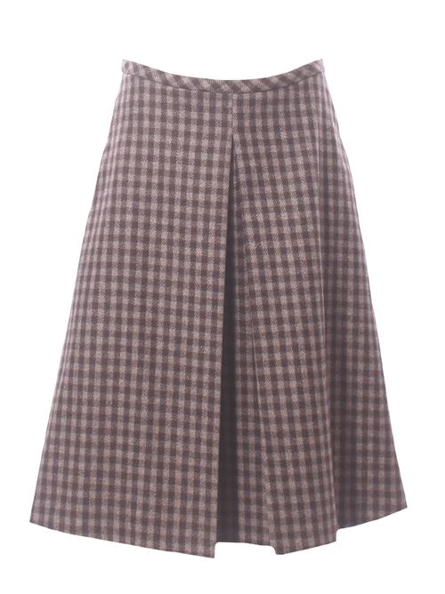flared checked skirt LAVI | BF6WD074TES09630140