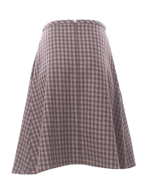 flared checked skirt LAVI | BF6WD074TES09630140