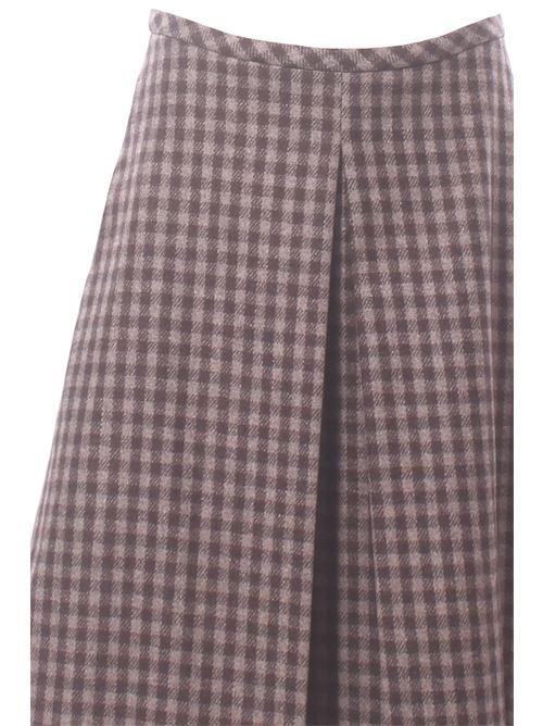 flared checked skirt LAVI | BF6WD074TES09630140