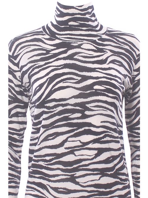 Collo alto printed knit animalier MALIPARMI | JQ510478200B1135