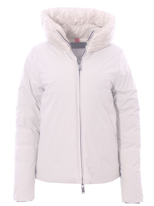 stretch nylon jacket MORE | MEGAN-MR-F-W22LATTE
