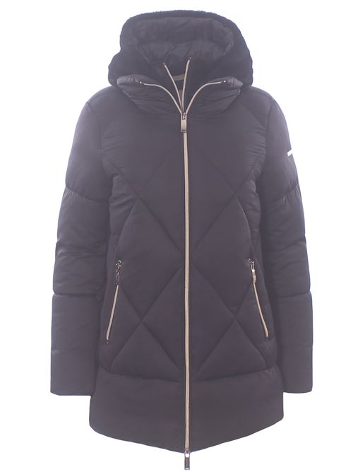 jacket with detachable bib MORE | TIFFANY-MR-F-W34NERO
