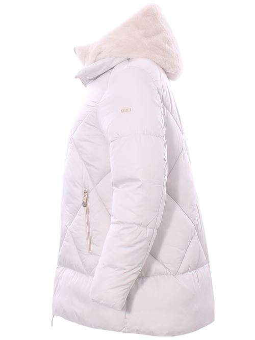 jacket with detachable bib MORE | TIFFANY-MR-F-W34PANNA