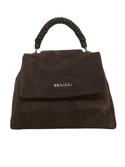 Borsa sveva media in suede con tracolla ORCIANI | BT2006PEACHOROTESTADIMORO