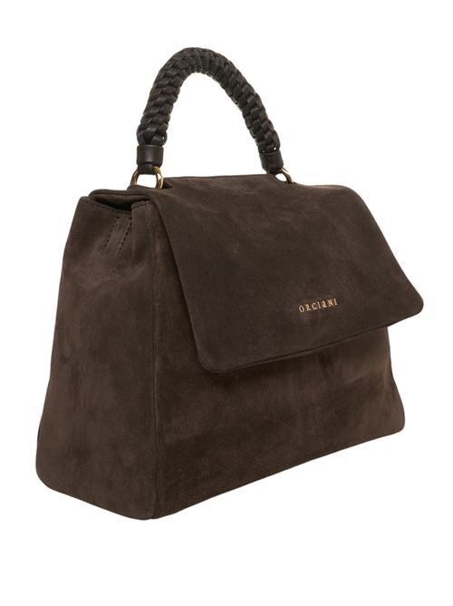 Borsa sveva media in suede con tracolla ORCIANI | BT2006PEACHOROTESTADIMORO