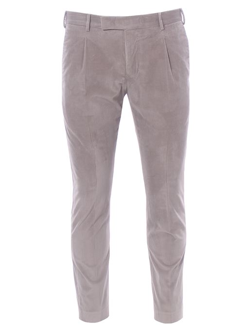 pantalone dieci 1p in velluto a costine stretch PT | ASX0ZA0FWD-PG81200