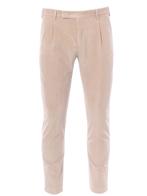 pantalone dieci 1p in velluto a costine stretch PT | ASX0ZA0FWD-PG8130