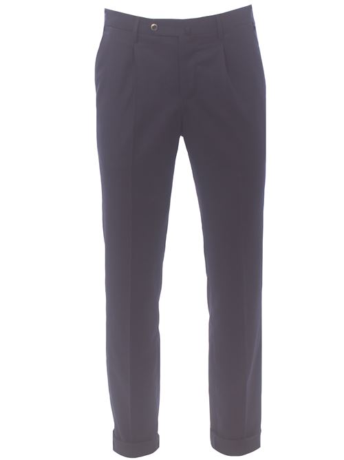 pantalone city 1p in flanella light stretch PT | QFCFZA0CL1-CM13360