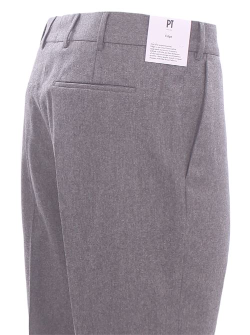 pantalone rebel f.f. in lana e cashmere stretch PT | RFZ1Z00FWD-TO03230