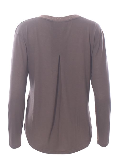 t-shirt with applications PUROTATTO | FW25018120657