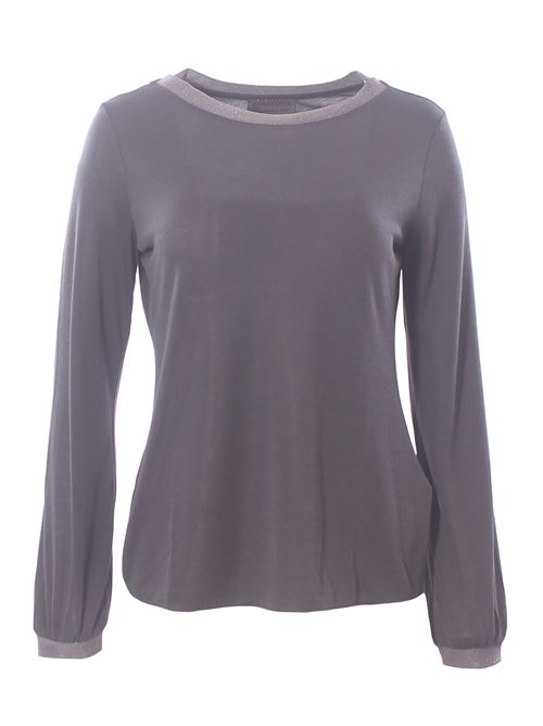 modal and cashmere t-shirt PUROTATTO | FW250191304308