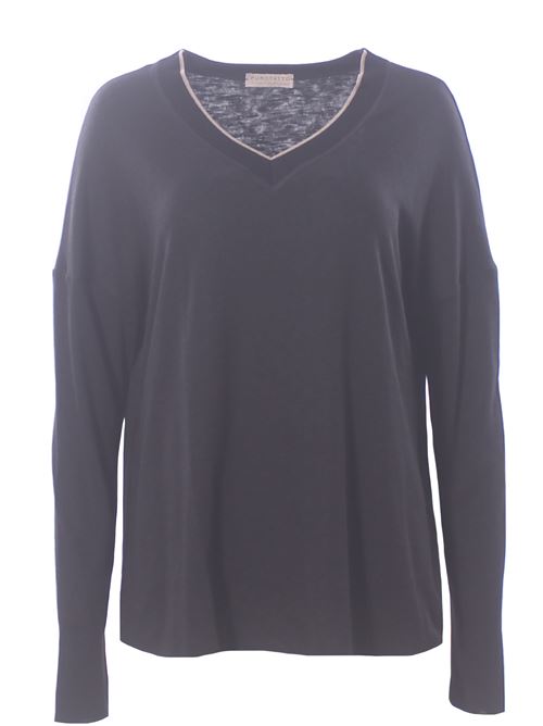 v-neck t-shirt PUROTATTO | FW250201412030