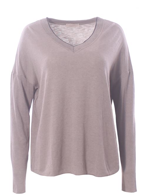 v-neck t-shirt PUROTATTO | FW25020141267