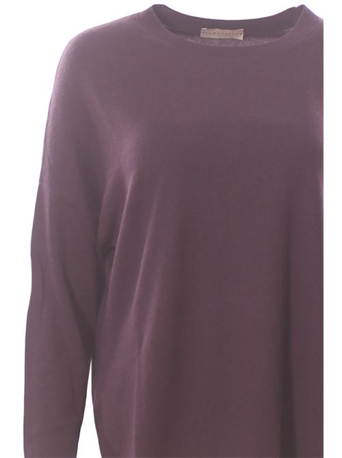 silk and cashmere crew neck PUROTATTO | FW250602005870