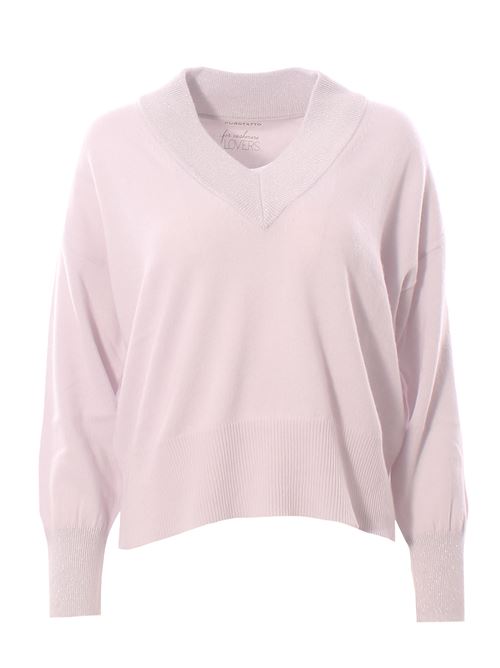 cashmere v-neck PUROTATTO | FW250612125013
