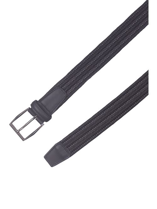 elasticated woven leather belt SADDLER'S | PS11082-317/35CFL06