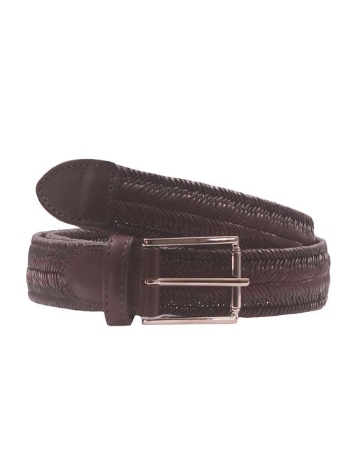 woven belt in elasticated leather SADDLER'S | PS20212-320/3502