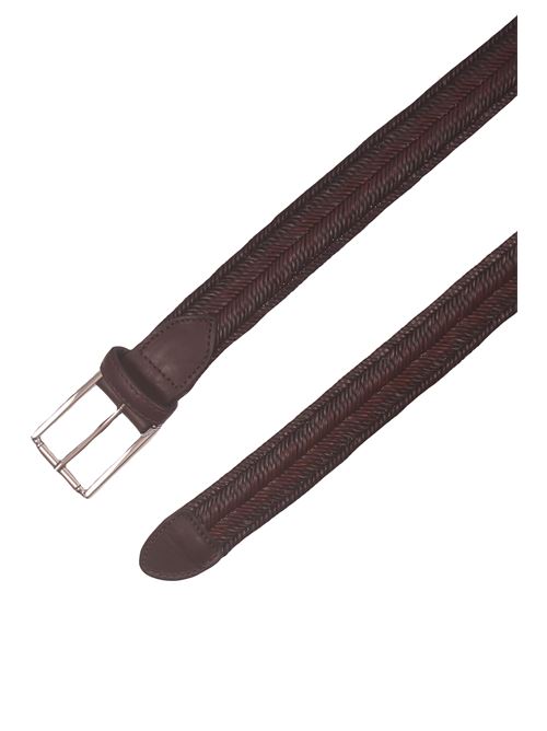 woven belt in elasticated leather SADDLER'S | PS20212-320/3502