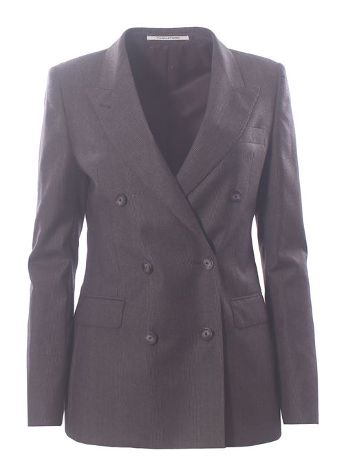 double breasted checked suit TAGLIATORE | T-PARIGI10BAD150171QM1362